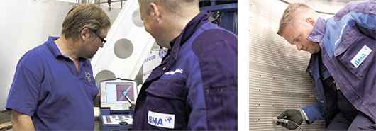 The eddy current method